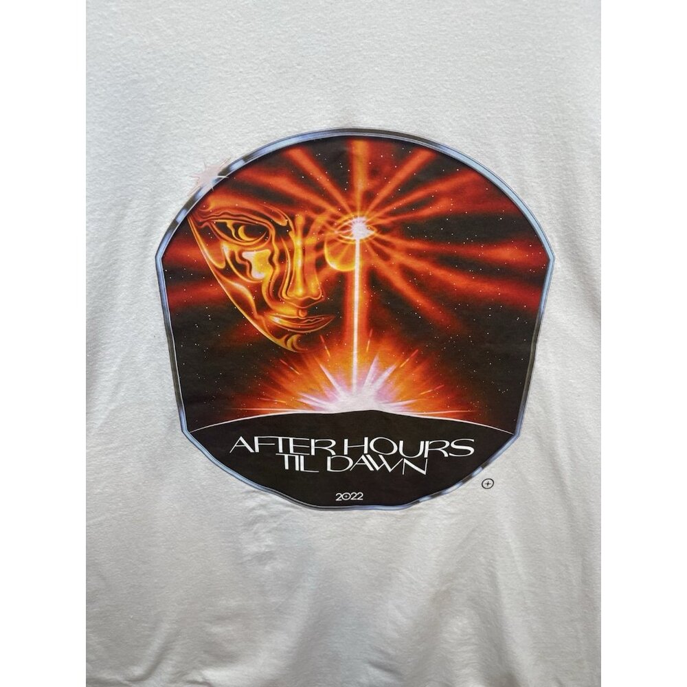 The Weeknd Tshirt XO  White After Hours Til Dawn 2022 Tour Global Stadium XL